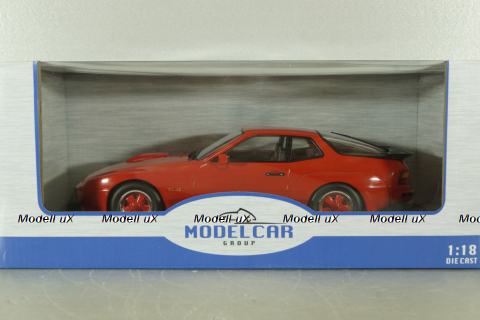 Porsche 924 Carrera GT 1981, red with red wheels, MCG18302, MCG 1:18
