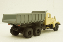 Краз-256Б1 самосвал 1987г, бежевый/серый, Н773, Наш Автопром 1:43