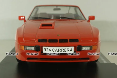 Porsche 924 Carrera GT 1981, red with red wheels, MCG18302, MCG 1:18