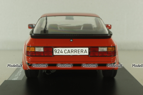 Porsche 924 Carrera GT 1981, red with red wheels, MCG18302, MCG 1:18