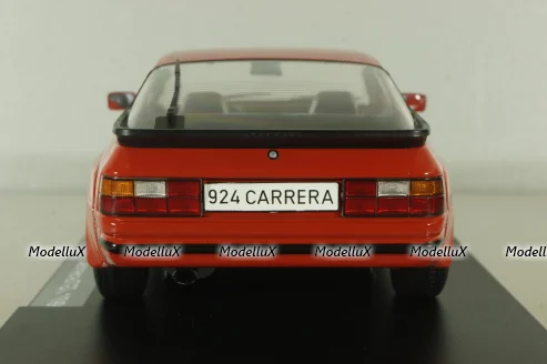 Porsche 924 Carrera GT 1981, red with red wheels, MCG18302, MCG 1:18