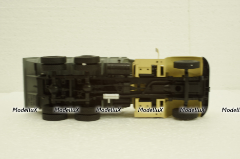 Краз-256Б1 самосвал 1987г, Хаки/зеленый, Н773, Наш Автопром 1:43