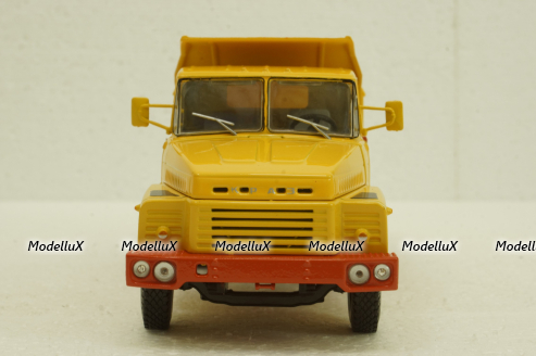 Краз-251 самосвал, 1979г, желтый, Н782, Наш Автопром 1:43