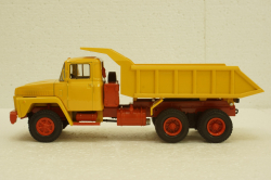 Краз-251 самосвал, 1979г, желтый, Н782, Наш Автопром 1:43