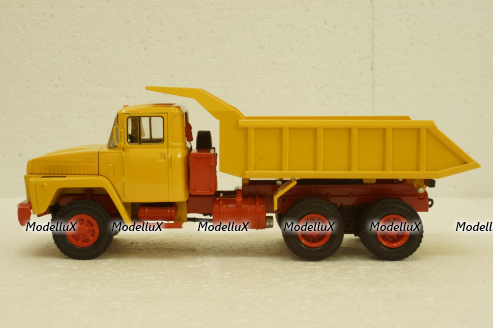 Краз-251 самосвал, 1979г, желтый, Н782, Наш Автопром 1:43