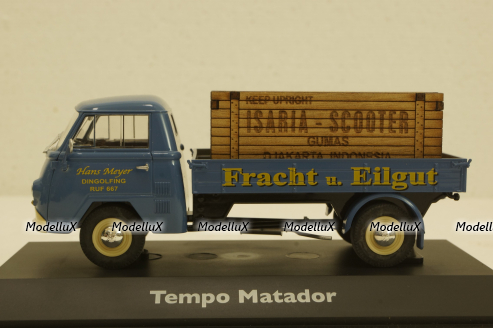 Tempo Matador Pritsche, 03323, Schuco 1:43
