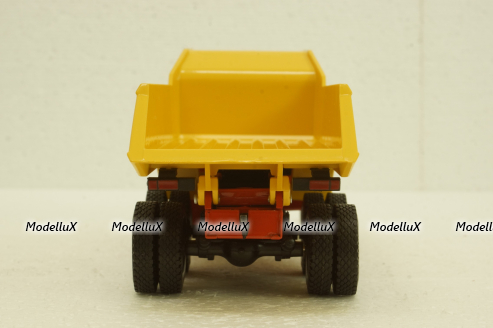 Краз-251 самосвал, 1979г, желтый, Н782, Наш Автопром 1:43