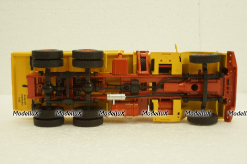 Краз-251 самосвал, 1979г, желтый, Н782, Наш Автопром 1:43