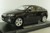BMW X6 Xdrive 5.0i, black, 18031W-bl, Welly 1:18