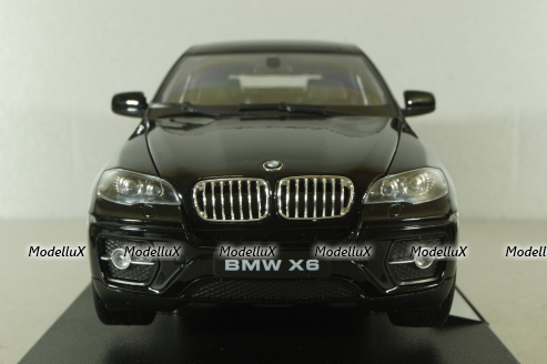 BMW X6 Xdrive 5.0i, black, 18031W-bl, Welly 1:18