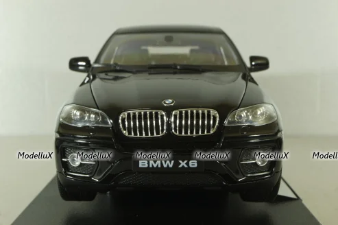 BMW X6 Xdrive 5.0i, black, 18031W-bl, Welly 1:18