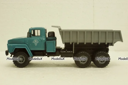 Краз-260 самосвал, синий/серый, Н724, Наш Автопром 1:43