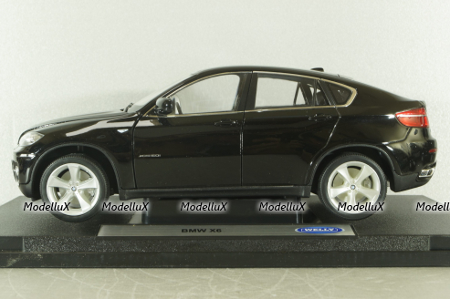 BMW X6 Xdrive 5.0i, black, 18031W-bl, Welly 1:18