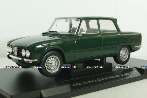 Alfa Romeo Giulia Nuova Super 1974, darkgreen, MCG18309, MCG 1:18
