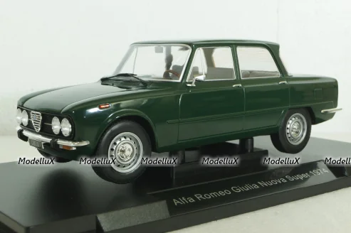 Alfa Romeo Giulia Nuova Super 1974, darkgreen, MCG18309, MCG 1:18