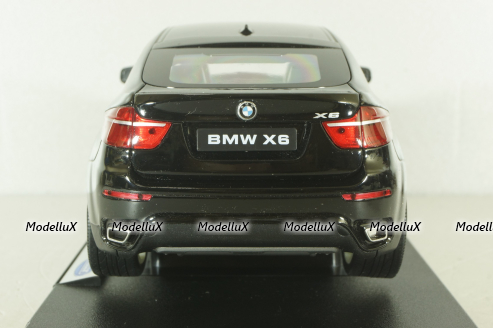 BMW X6 Xdrive 5.0i, black, 18031W-bl, Welly 1:18