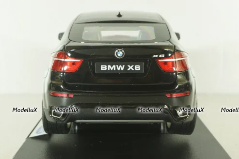 BMW X6 Xdrive 5.0i, black, 18031W-bl, Welly 1:18