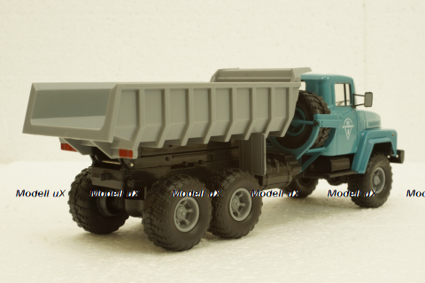 Краз-260 самосвал, синий/серый, Н724, Наш Автопром 1:43