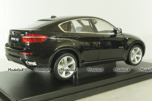 BMW X6 Xdrive 5.0i, black, 18031W-bl, Welly 1:18