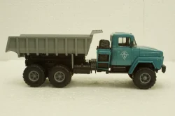 Краз-260 самосвал, синий/серый, Н724, Наш Автопром 1:43