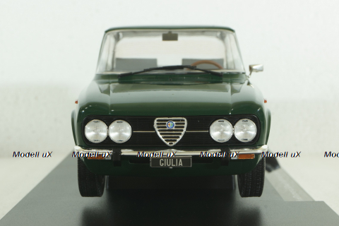 Alfa Romeo Giulia Nuova Super 1974, darkgreen, MCG18309, MCG 1:18