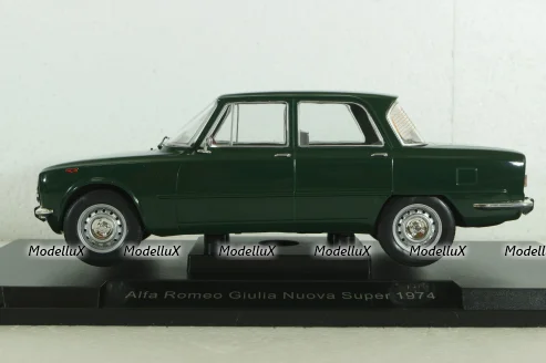 Alfa Romeo Giulia Nuova Super 1974, darkgreen, MCG18309, MCG 1:18