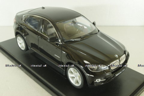 BMW X6 Xdrive 5.0i, black, 18031W-bl, Welly 1:18