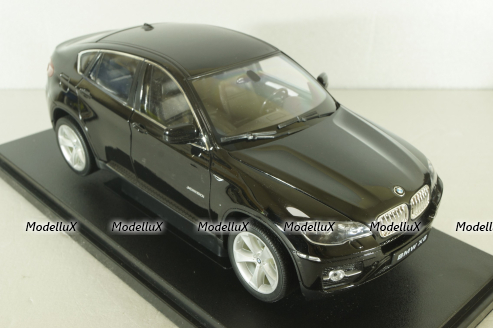 BMW X6 Xdrive 5.0i, black, 18031W-bl, Welly 1:18