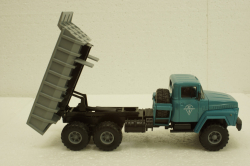Краз-260 самосвал, синий/серый, Н724, Наш Автопром 1:43