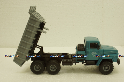 Краз-260 самосвал, синий/серый, Н724, Наш Автопром 1:43