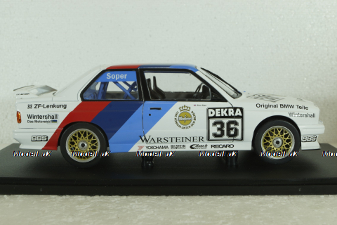 BMW E30 M3 DTM #36, Steve Soper, 1989, 1801524, Solido 1:18
