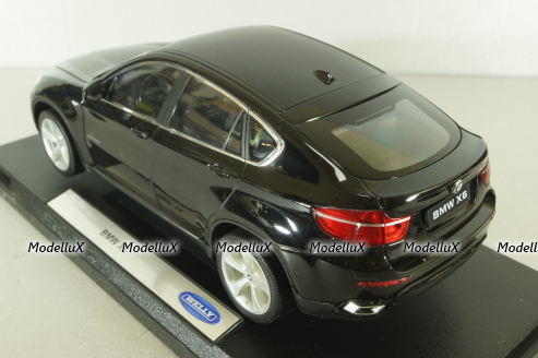 BMW X6 Xdrive 5.0i, black, 18031W-bl, Welly 1:18