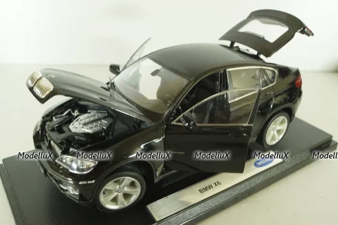 BMW X6 Xdrive 5.0i, black, 18031W-bl, Welly 1:18