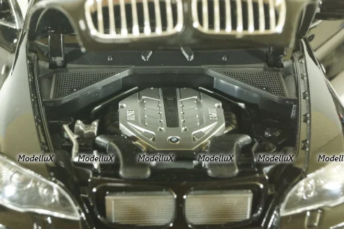 BMW X6 Xdrive 5.0i, black, 18031W-bl, Welly 1:18