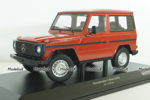 Mercedes G280 SWB (W460) 1980, red, G-Modell, 155038002, Minichamps 1:18