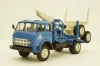 Маз-509А лесовоз 1973 синий, Н714, Наш Автопром 1:43