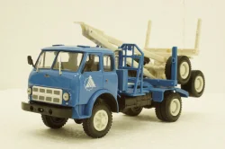 Маз-509А лесовоз 1973 синий, Н714, Наш Автопром 1:43