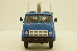 Маз-509А лесовоз 1973 синий, Н714, Наш Автопром 1:43
