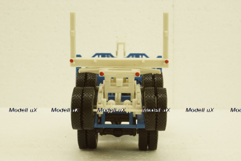 Маз-509А лесовоз 1973 синий, Н714, Наш Автопром 1:43