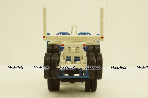 Маз-509А лесовоз 1973 синий, Н714, Наш Автопром 1:43