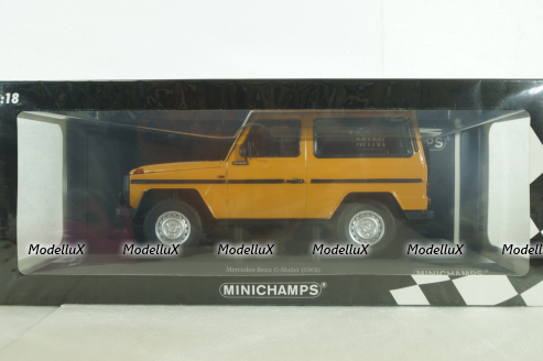 Mercedes G280 SWB (W460) 1980, orange, G-Modell, 155038000, Minichamps 1:18