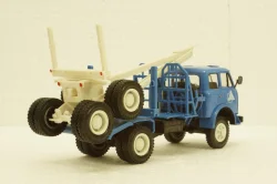 Маз-509А лесовоз 1973 синий, Н714, Наш Автопром 1:43