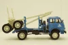 Маз-509А лесовоз 1973 синий, Н714, Наш Автопром 1:43