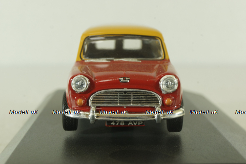 Austin Mini Van BSA (Mini Cooper) 1974,  red/orange, MV033, Oxford 1:43