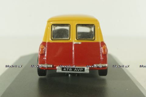 Austin Mini Van BSA (Mini Cooper) 1974,  red/orange, MV033, Oxford 1:43