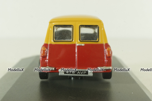 Austin Mini Van BSA (Mini Cooper) 1974,  red/orange, MV033, Oxford 1:43