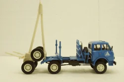 Маз-509А лесовоз 1973 синий, Н714, Наш Автопром 1:43