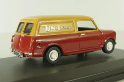 Austin Mini Van BSA (Mini Cooper) 1974,  red/orange, MV033, Oxford 1:43