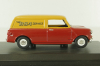 Austin Mini Van BSA (Mini Cooper) 1974,  red/orange, MV033, Oxford 1:43