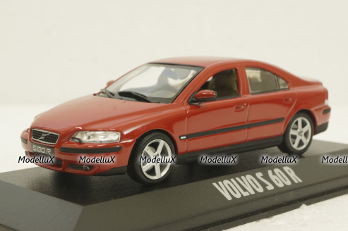 Volvo S60 R, 2003, red, 26967, Minichamps 1:43